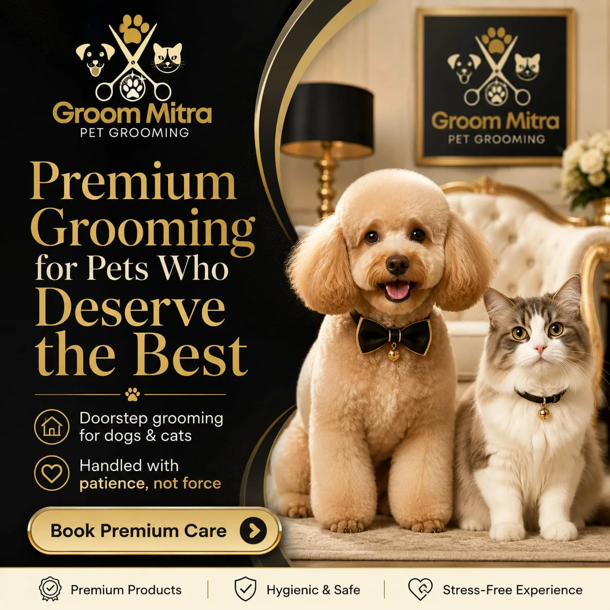 Pet Grooming — Campaign creative