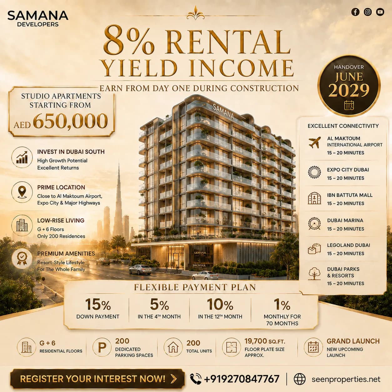 Property launch creative
