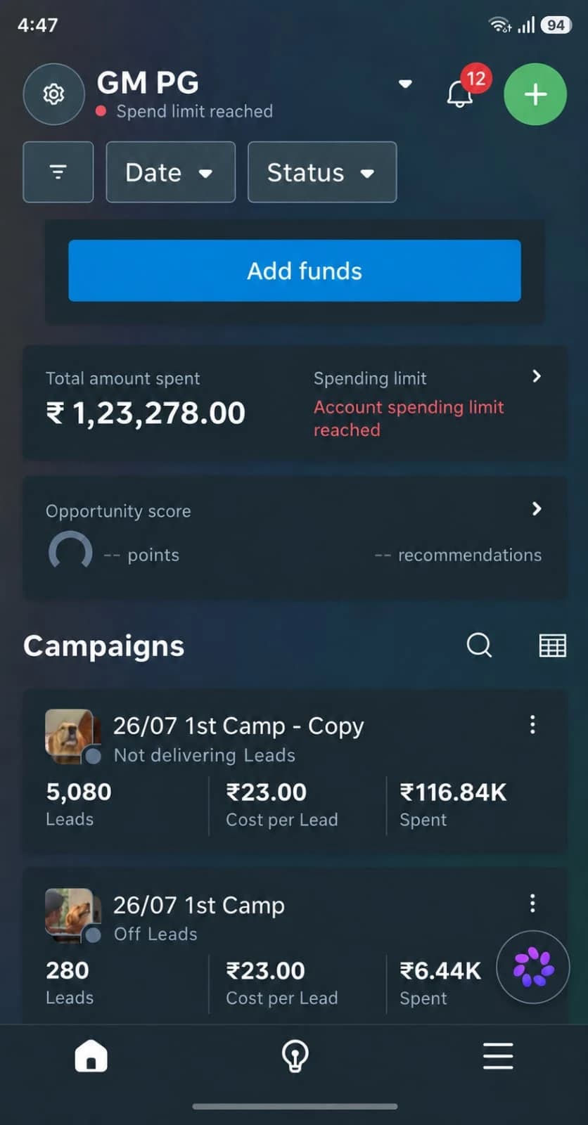 Groom Mitra — Meta lead generation campaign