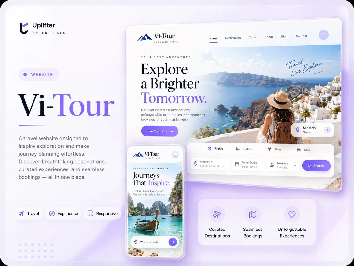 Vi Tour — Travel booking website